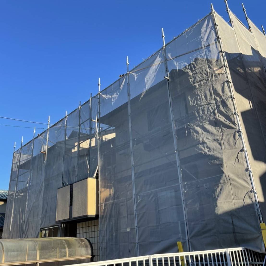 静岡市昇降足場